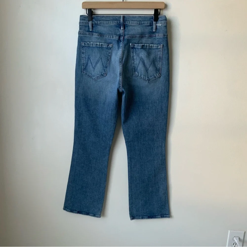MOTHER Jeans Hustler Ankle Flare Blue Size 29 - Picture 3 of 13